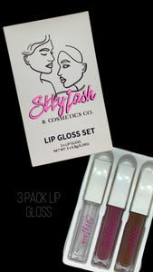 3 X LIP GLOSS SET